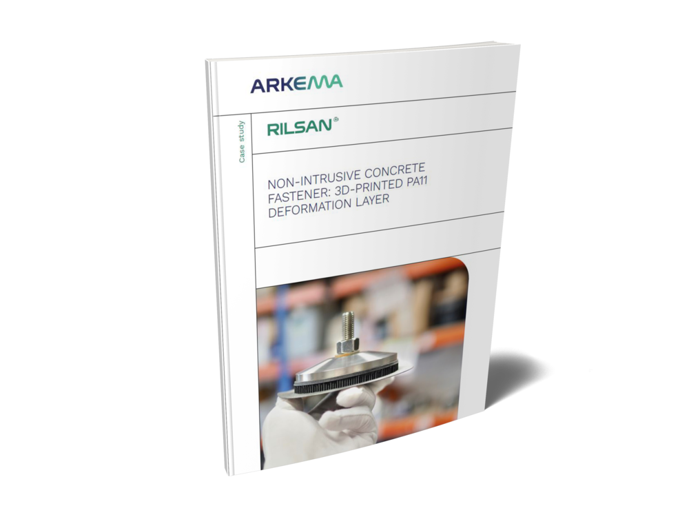 Case Study Nonintrusive Concrete Fastener with 3Printed PA11